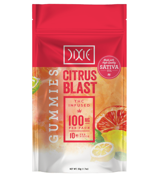 Dixie Brands Citrus Blast Gummies  