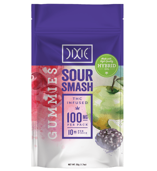 Dixie Brands Sour Smash Gummies