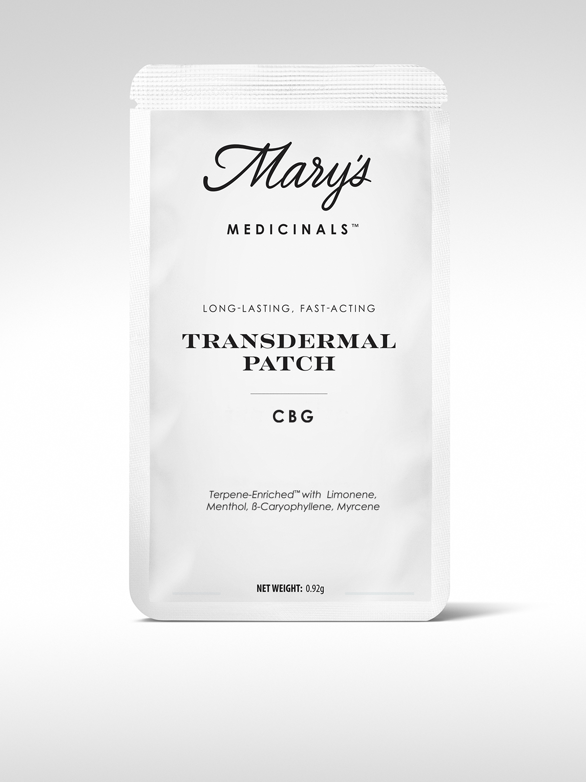 Mary's Medicinals CBG Transdermal Patch