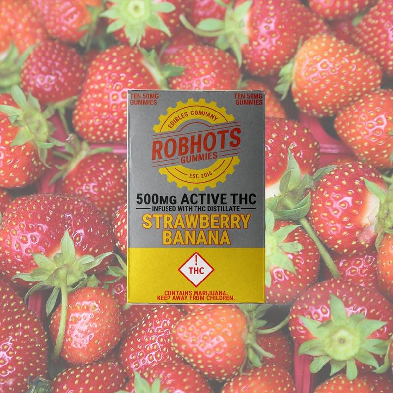 ROBHOTS - Strawberry Banana Gummy Multipack 500mg (MED)