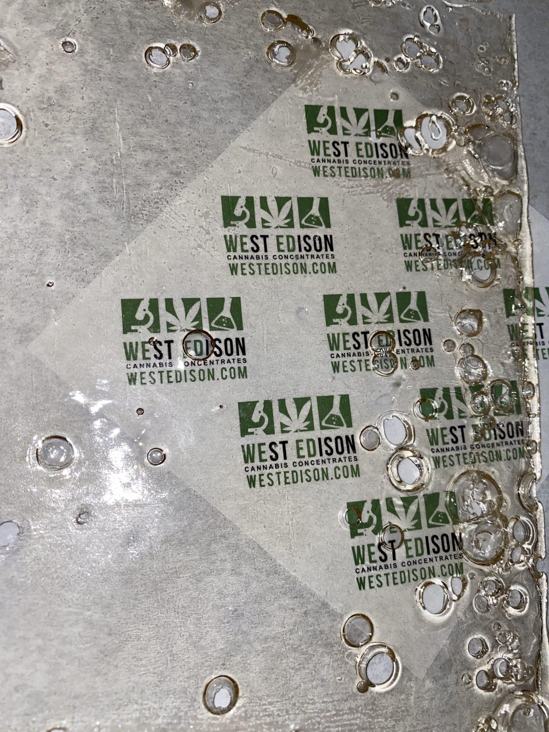 WEST EDISON CANNABIS CONCENTRATES: GHOST WAX